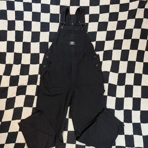 vans carpenter style ground work overalls women's size medium